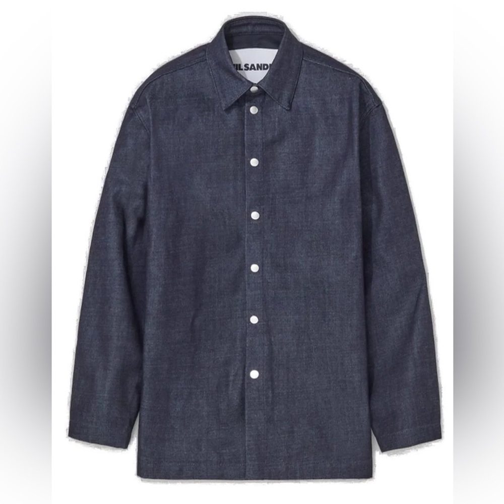 Jil Sander Navy Blue Jacket